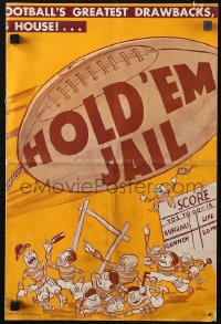5g0778 HOLD 'EM JAIL pressbook 1932 Wheeler & Woolsey, Betty Grable years before she was a star, rare!