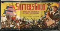 5g0961 SUTTER'S GOLD pressbook 1936 Edward Arnold & Binnie Barnes in California Gold Rush, rare!