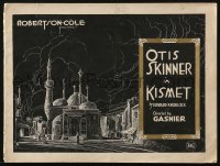 5g0250 KISMET promo brochure 1920 directed by Louis J. Gasnier, Otis Skinner as Haji!