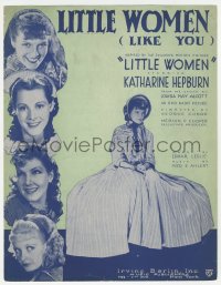 5g0337 LITTLE WOMEN 1933 Katharine Hepburn, Joan Bennett, Dee, Little Women (Like You)!