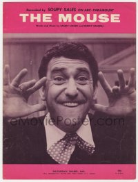 5g0346 MOUSE sheet music 1965 recorded by Soupy Sales on ABC-Paramount!