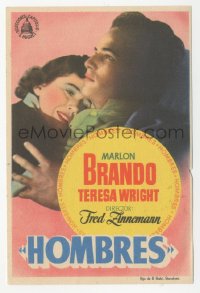 5g0217 MEN Spanish herald 1954 very first Marlon Brando, directed by Fred Zinnemann, different!