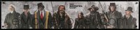 5g0038 HATEFUL EIGHT 12x60 special poster 2015 Tarantino, Kurt Russell, Leigh, Jackson & top cast!