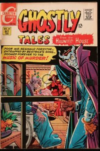 5g0458 GHOSTLY TALES #69 comic book October 1968 from the Haunted House, Music of Murder!
