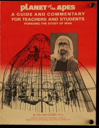5g0067 PLANET OF THE APES movie study guide 1968 guide & commentary for teachers & students!