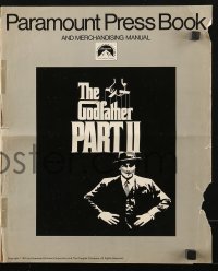5g0760 GODFATHER PART II pressbook 1974 Al Pacino in Francis Ford Coppola classic sequel!