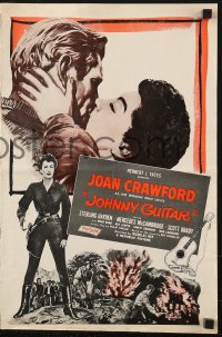 5g0800 JOHNNY GUITAR pressbook 1954 Joan Crawford, Sterling Hayden, Brady, Nicholas Ray classic!