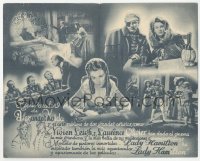 5g0226 THAT HAMILTON WOMAN 4pg Spanish herald 1943 different art of Vivien Leigh & Laurence Olivier!