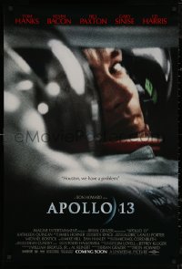 5h0795 APOLLO 13 advance DS 1sh 1995 Ron Howard directed, image of Tom Hanks in trouble!