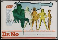 5h0577 DR. NO 27x39 English commercial poster 2007 James Bond, art image from the half-sheet!