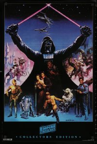5h0579 EMPIRE STRIKES BACK 21x32 commercial poster 1994 George Lucas sci-fi classic, Vallejo art!