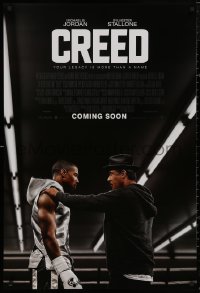 5h0864 CREED int'l advance DS 1sh 2015 Sylvester Stallone as Rocky Balboa with boxer Michael Jordan!
