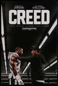 5h0865 CREED teaser DS 1sh 2015 image of Sylvester Stallone as Rocky Balboa with Michael Jordan!
