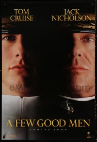 5h0898 FEW GOOD MEN teaser DS 1sh 1992 best close up of Tom Cruise & Jack Nicholson!