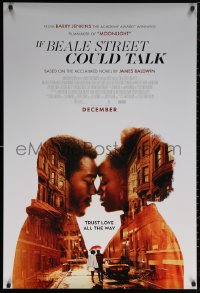5h0937 IF BEALE STREET COULD TALK advance DS 1sh 2018 romantic Kiki Layne and Stephan James!