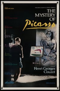 5h1020 MYSTERY OF PICASSO 1sh R1986 Le Mystere Picasso, Henri-Georges Clouzot & Pablo!