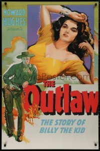 5h0290 OUTLAW S2 poster 2000 best artwork of sexy Jane Russell & Jack Buetel, Howard Hughes!