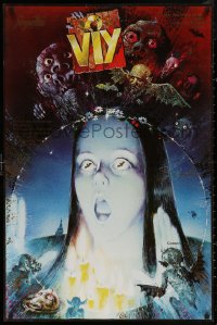 5h0279 VIY OR SPIRIT OF EVIL export Russian 26x39 R1980s wild, completely different horror art!