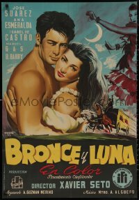 5h0122 BRONCE Y LUNA Spanish 1953 Javier Seto's Bronze & Moon, romantic art by Frexe!