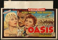 5j0140 OASIS Belgian 1956 sexy Michele Morgan, Pierre Brasseur, directed by Yves Allegret!