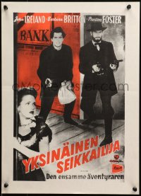 5j0180 I SHOT JESSE JAMES Finnish 1954 directed by Sam Fuller, Preston Foster, Barbara Britton!