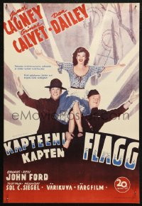 5j0232 WHAT PRICE GLORY Finnish 1953 James Cagney, Corinne Calvet, & Dan Dailey, John Ford!
