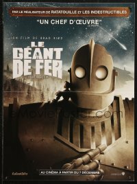 5j0360 IRON GIANT advance French 16x21 R2016 animated modern classic, cool different robot image!