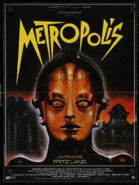5j0372 METROPOLIS French 16x21 R1984 Brigitte Helm as the gynoid Maria, The Machine Man!