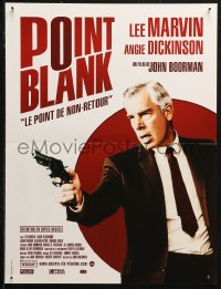 5j0380 POINT BLANK French 16x21 R2011 great image of Lee Marvin with gun, John Boorman film noir!