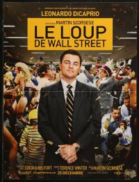 5j0409 WOLF OF WALL STREET teaser French 16x21 2013 Martin Scorsese directed, Leonardo DiCaprio!