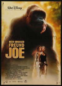5j0035 MIGHTY JOE YOUNG German 12x19 1999 giant ape in Hollywood, survival is an instinct!