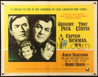 5j0860 CAPTAIN NEWMAN, M.D. 1/2sh 1964 Gregory Peck, Tony Curtis, Angie Dickinson, Bobby Darin