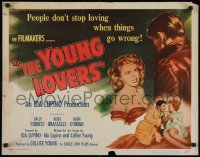 5j0938 NEVER FEAR 1/2sh 1950 Ida Lupino, Sally Forrest doesn't stop loving when things go wrong!