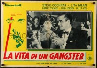 5j0818 I MOBSTER Italian 20x28 pbusta 1959 Roger Corman, the story no one dared to tell!