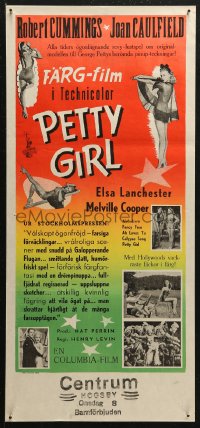 5j0057 PETTY GIRL Swedish stolpe 1951 best different images of sexiest Joan Caulfield!
