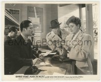 5k0008 ACROSS THE PACIFIC 8.25x10 still 1942 Humphrey Bogart, Sen Yung & Mary Astor in travel agency!