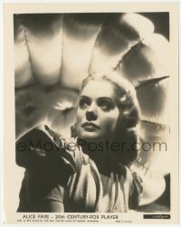 5k0015 ALICE FAYE 8x10.25 still 1936 20th Century-Fox studio portrait of the beautiful leading lady!