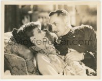 5k0025 ANNA KARENINA 8x10.25 still 1935 romantic close up of Greta Garbo & Fredric March!