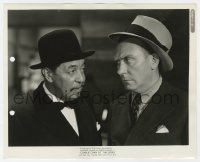 5k0107 CHARLIE CHAN AT THE OPERA 8x10 still 1936 Asian detective Warner Oland and William Demarest!
