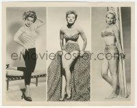 5k0113 CHEYENNE TV 7.25x9 still 1955 modern day beauties Diane Brewster, Merry Anders & Fay Spain!