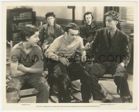 5k0139 CRIME SCHOOL 8.25x10 still 1938 Dead End Kids Leo Gorcey, Bobby Jordan & Billy Halop!