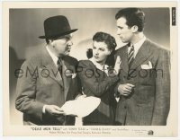 5k0153 DEAD MEN TELL 8x10.25 still 1941 Sidney Toler as Charlie Chan with Sheila Ryan & her man!