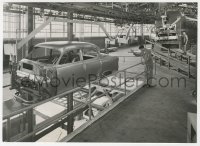 5k0169 DODGE 6.75x9.5 news photo 1953 new passenger car on assembly line about to get painted!