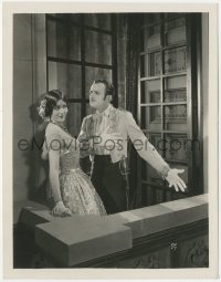 5k0173 DON Q SON OF ZORRO 8x10 key book still 1925 Douglas Fairbanks & young Mary Astor on balcony!