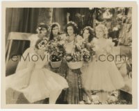 5k0185 DREAM OF LOVE 8x10 still 1928 gypsy Joan Crawford with baskets, flowers & pretty girls!