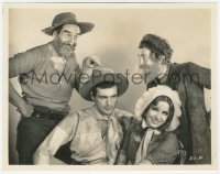 5k0208 FIGHTING CARAVANS 8x10.25 still 1931 young Gary Cooper, Lili Damita & Torrence by Richee!