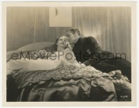 5k0261 GRAND HOTEL 8x10.25 still 1932 great image of John Barrymore & Greta Garbo in bed!