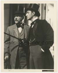 5k0285 HOUND OF THE BASKERVILLES 8x10.25 still 1939 Rathbone as Sherlock Holmes, Bruce as Watson!