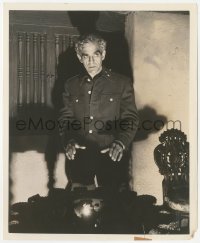 5k0319 ISLE OF THE DEAD 8.25x10 still 1945 best portrait of creepy Boris Karloff by Alex Kahle!