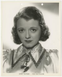 5k0331 JANET GAYNOR 8.25x10 still 1934 Fox Film head & shoulders studio portrait by Otto Dyar!